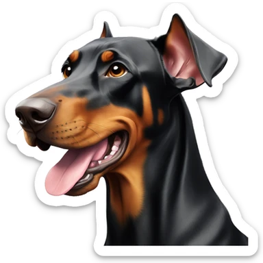 Doberman  sticker