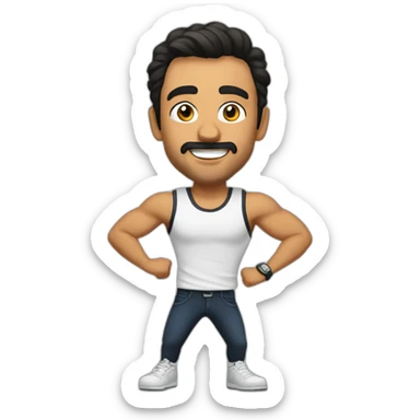 Beto Perez Zumba sticker