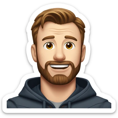 Chris evans  sticker