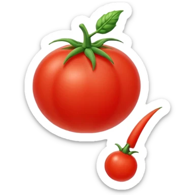 tomato cursor sticker