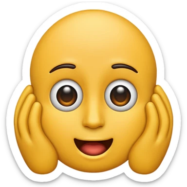 Bit emoji nodding sticker