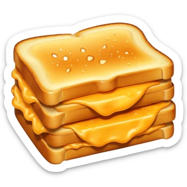 grilled cheese toaster iron sticker