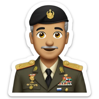 The president of Yemen Hadi sticker