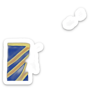 Great Britain’s flag but with blue and yellow sticker