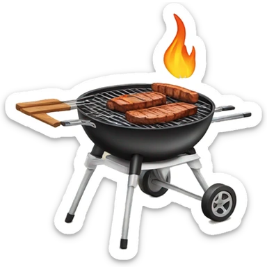 BBQ grill sticker