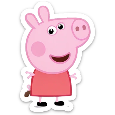 peppa pig sticker