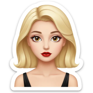 My, glamour  and clean girl sticker