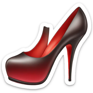 Louboutin heels sticker