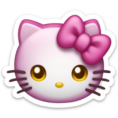 hello kitty  sticker