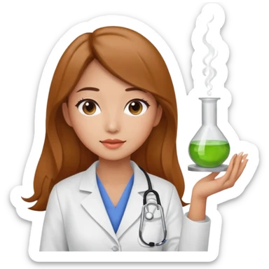 a korean marketing expert women in cosmetics industry, working in Oliveyoung sticker