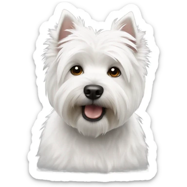 Westie sticker
