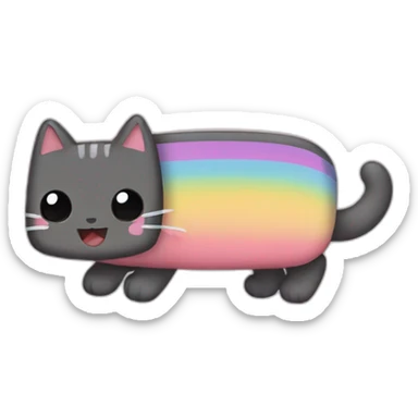 Nyan cat sticker