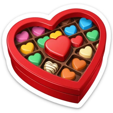 Valentine day sticker
