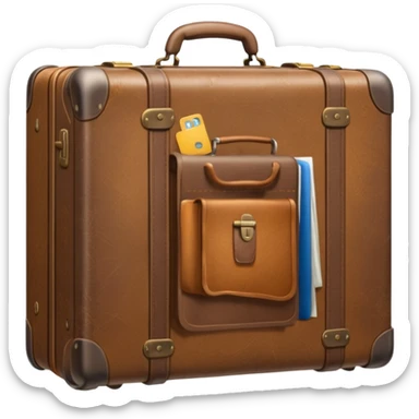 Suitcase sticker
