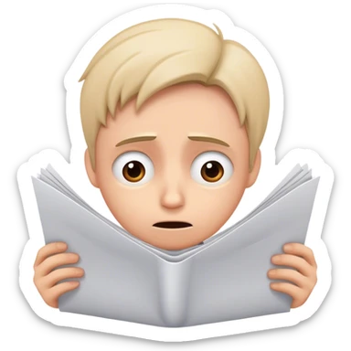 emotional crisis whether i am a document sticker