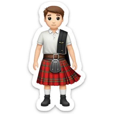 a kilt  sticker