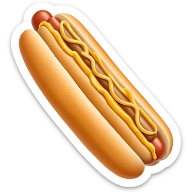 Vince Lombardi trophy hot dog sticker