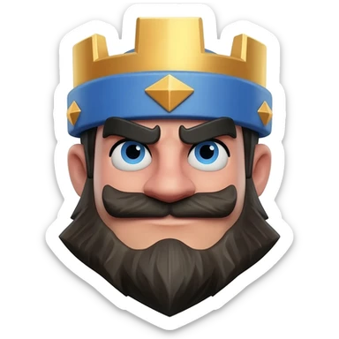 megaknight from clash royale sticker