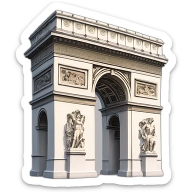 arc de triomphe sticker
