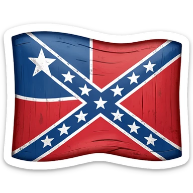 Give me the confederate flag emoji sticker