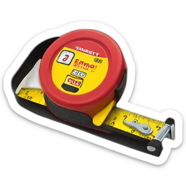 starrett tape measure sticker