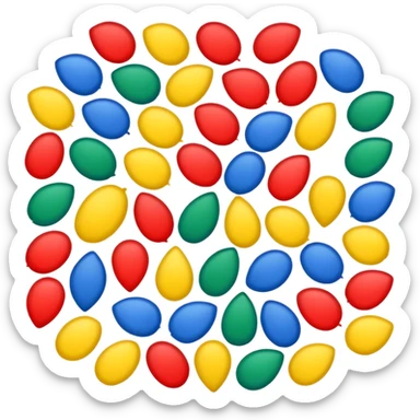 Random Colors sticker