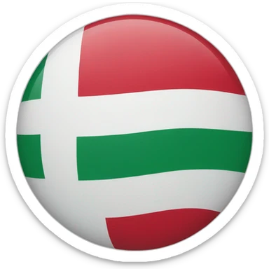 basque country flag sticker
