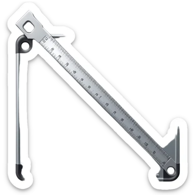 mac os icon square crop tool ruler sticker