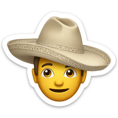 Sombrero sticker