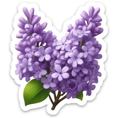 Lilac sticker