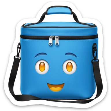 Cooler bag, no smiley faces  sticker