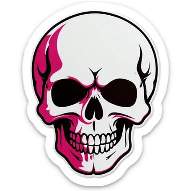 Skull  sticker