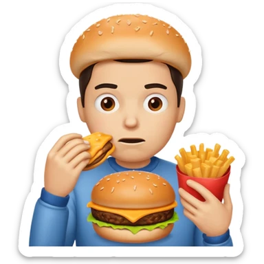 Melange ces 2 emojie😒😋 sticker