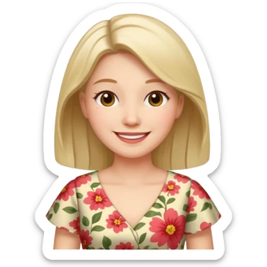 The character in Fairy Tale Beauty and the Beast, Mrs. Wardrobe sticker