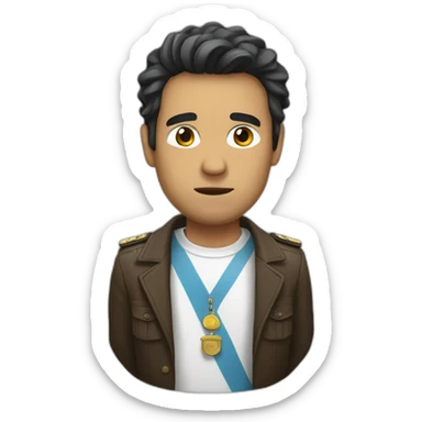 dissappointed argentine sticker