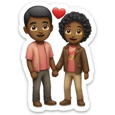 Love and love  sticker