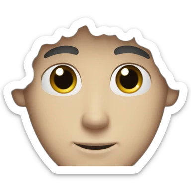 20yo Curly white man black hair with a MacBook and a yankees cap sticker