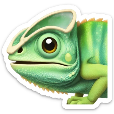chameleon sticker