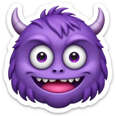 Der emoyi soll ein Monster sein sticker