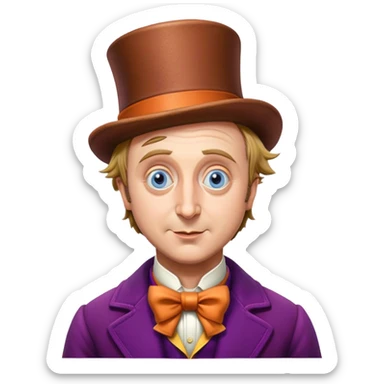 Willy Wonka meme sticker