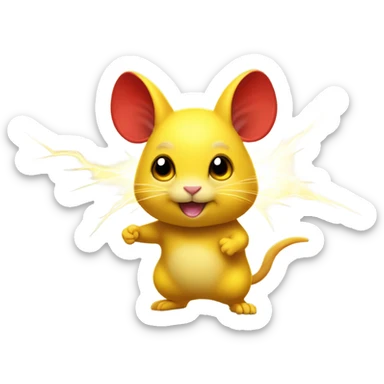 Pikachu sticker