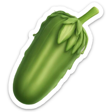 Dill pickle sticker