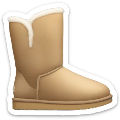 aesthetic ugg boots sticker