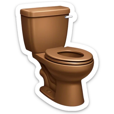 skibidi toilet with rizz sticker