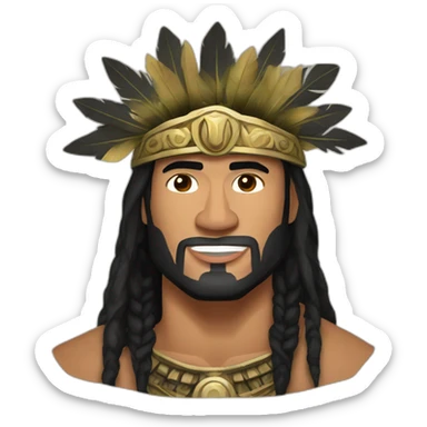 Roman reigns as the tribal chief sticker