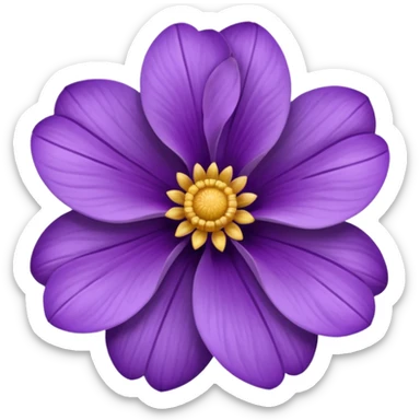 muscle flower sticker