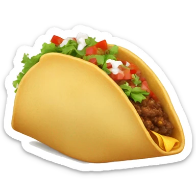 Birria taco sticker