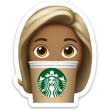 Starbucks sticker