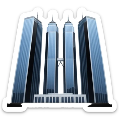 Twin Towers sticker