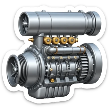 aircraft engine sticker